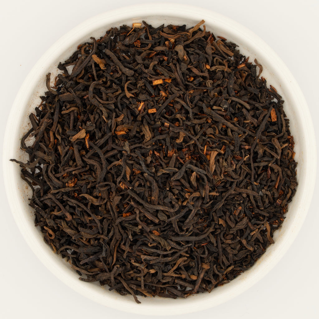 Caramel Velvet Pu'er, the loose leaf [caramel-velvet-puer-02-leaf]