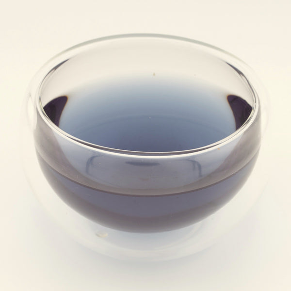 Dusky Silvender, brewed, in a clear glass [dusky-silvender-03-liquor]