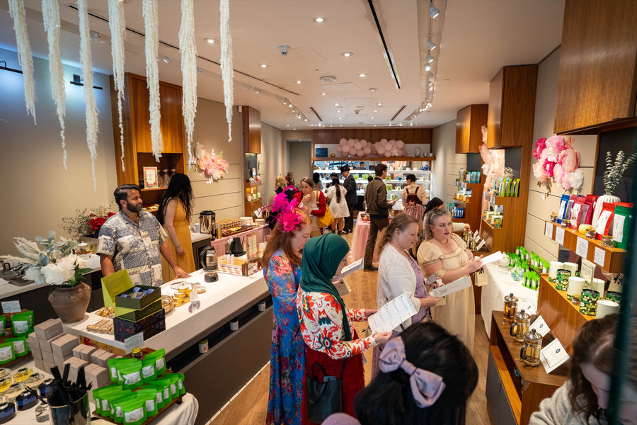 The shop full of guests in spring 2026