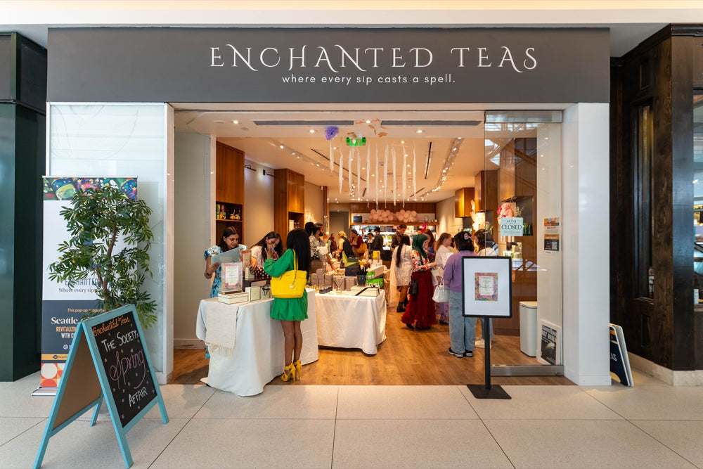 The Enchanted Teas shop front at Pacific Place, Seattle