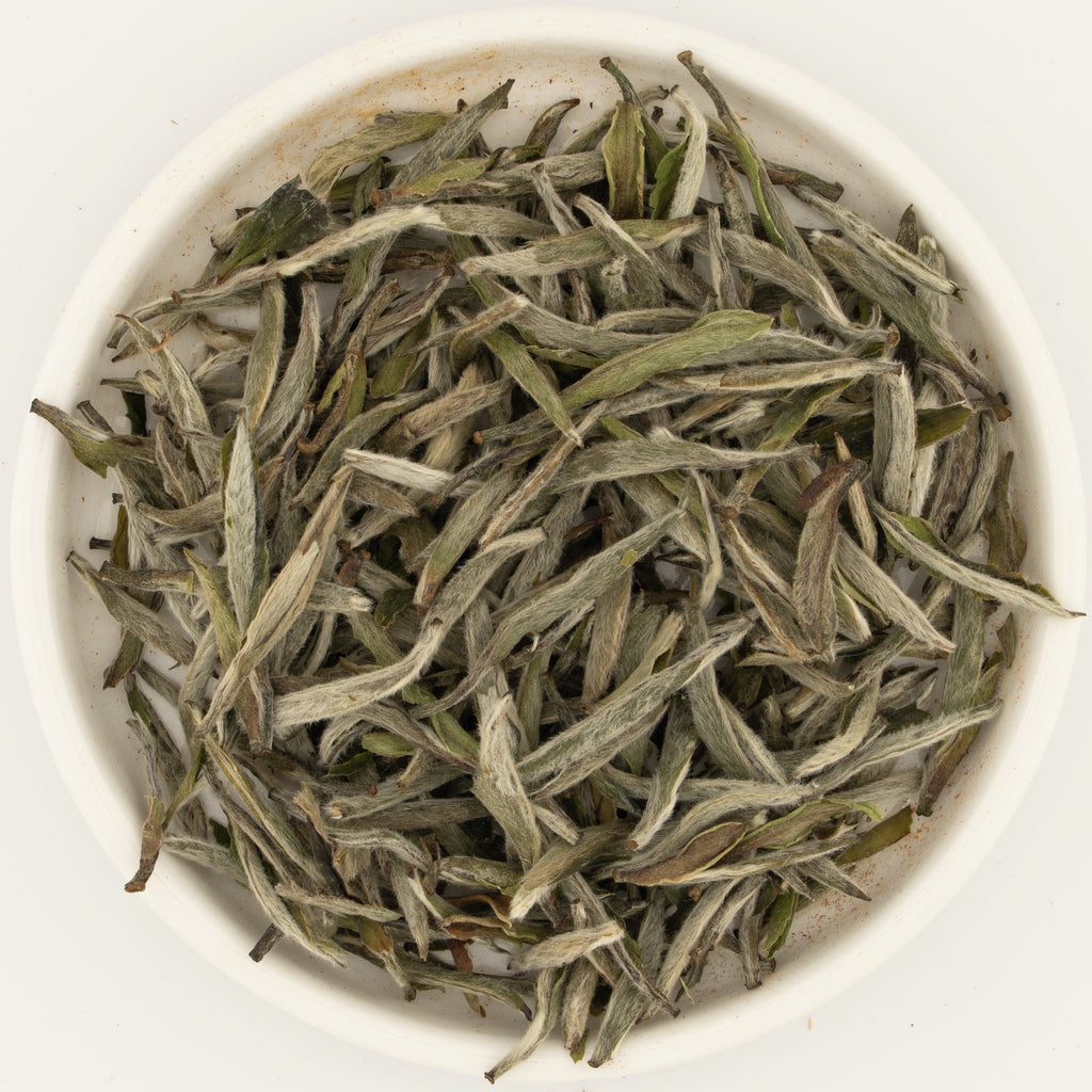 Handmade Silver Needle White Tea, the loose leaf [handmade-silver-needle-white-tea-02-leaf]