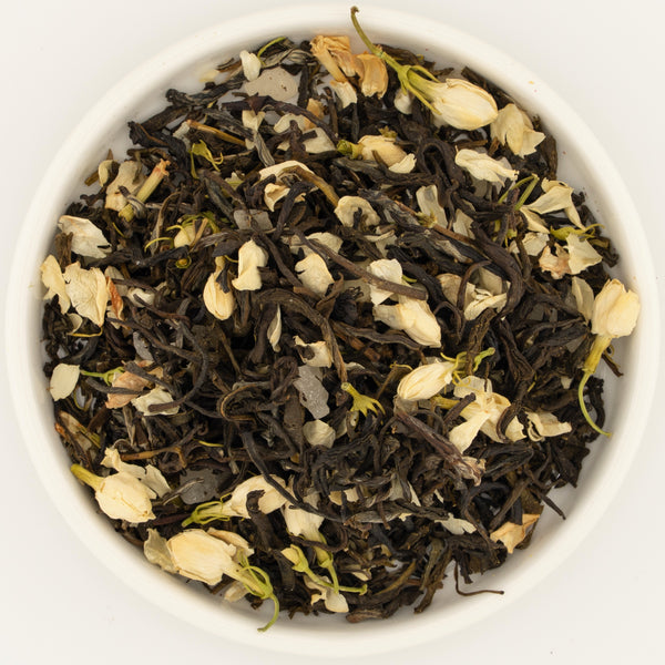 Jasmine Peach At Dawn, the loose leaf [jasmine-peach-at-dawn-02-leaf]