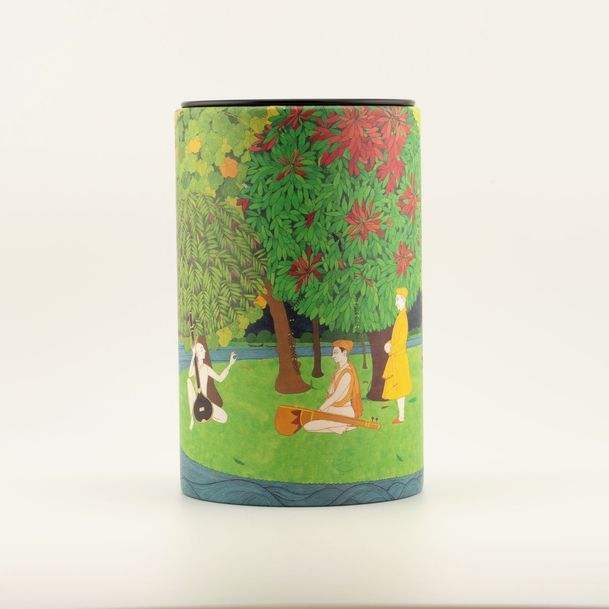Sky Is Pink, the painted tube with the label sleeve off [sky-is-pink-04-painting]