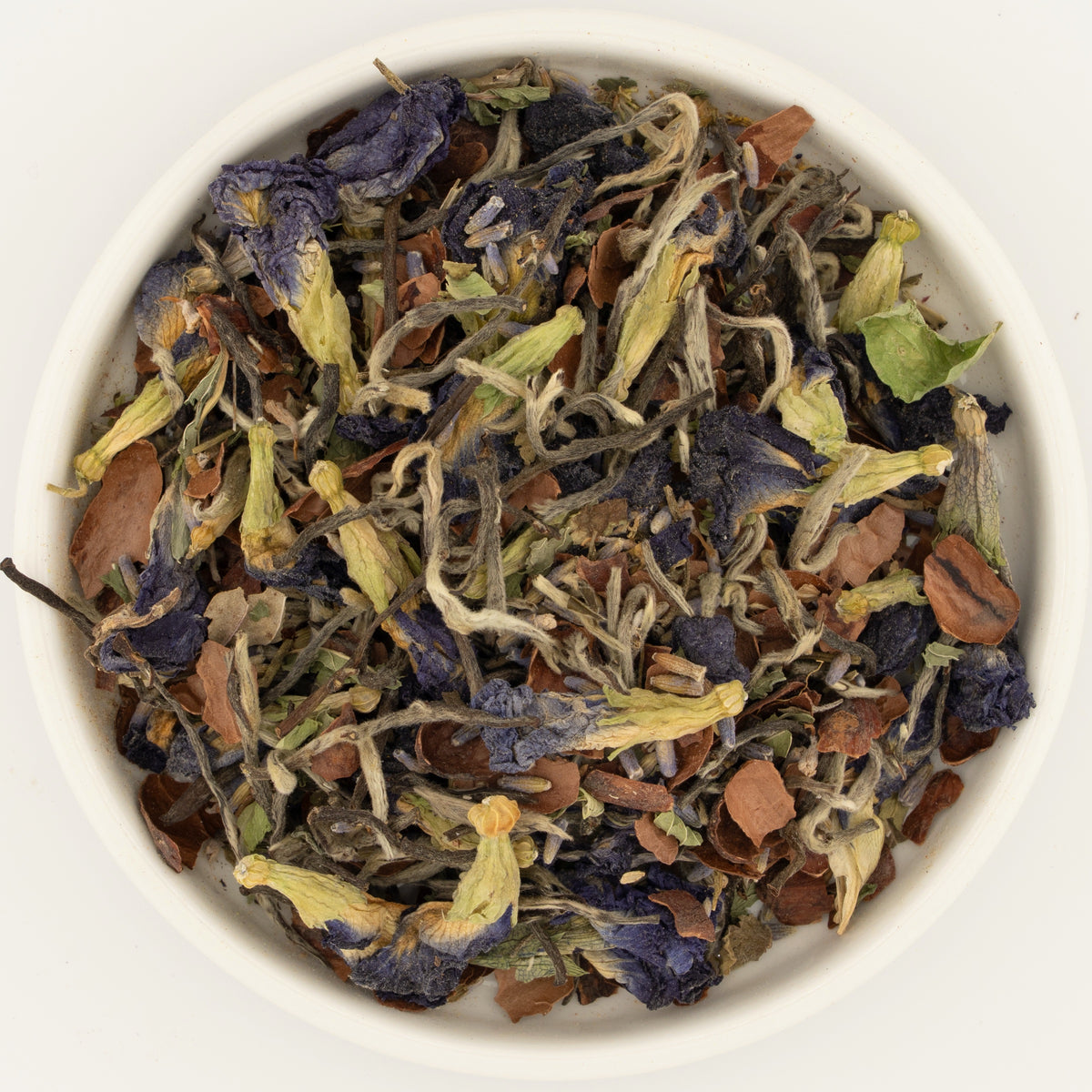 Tea Tasting Trove, Dusky Silvender, the loose leaf [trove-12-dusky-silvender-leaf]