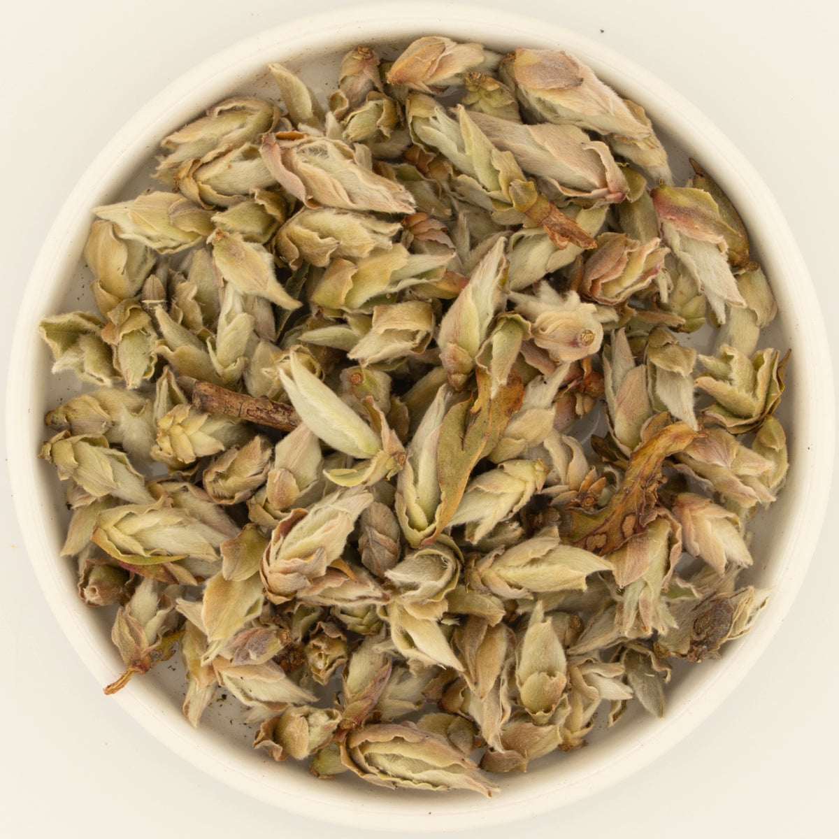 Yunnan White Bud Pu'er Tea, the loose leaf [yunnan-white-bud-puer-tea-02-leaf]